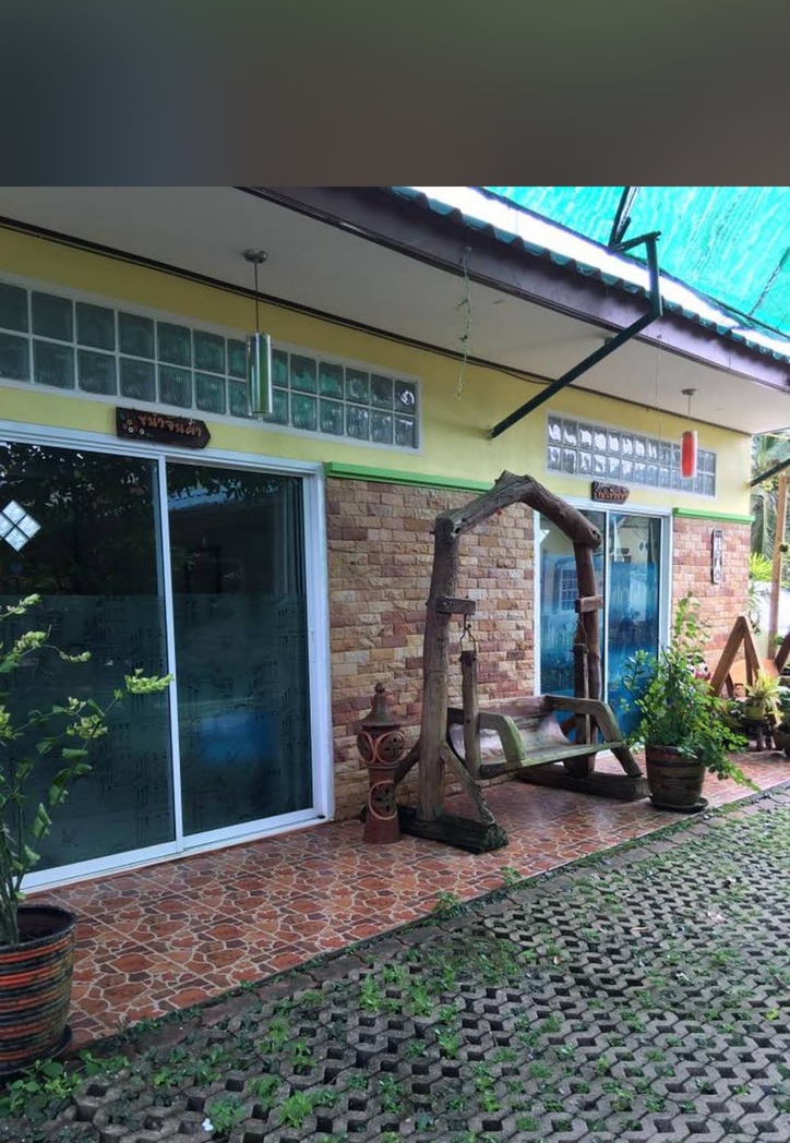 ห้องพักบ้านขนำรีสอร์ท ด้านหน้า